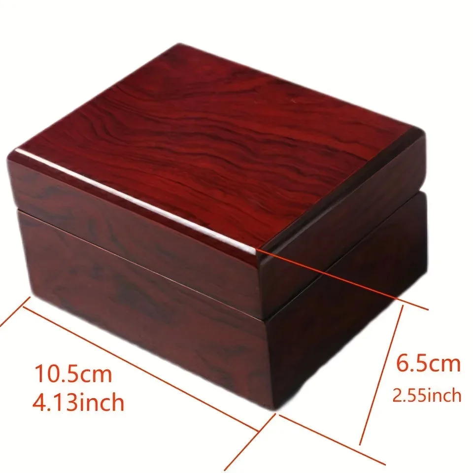 Boîte Cadeau Noël en Bois Élégante avec Montre | Idéale pour Offrir