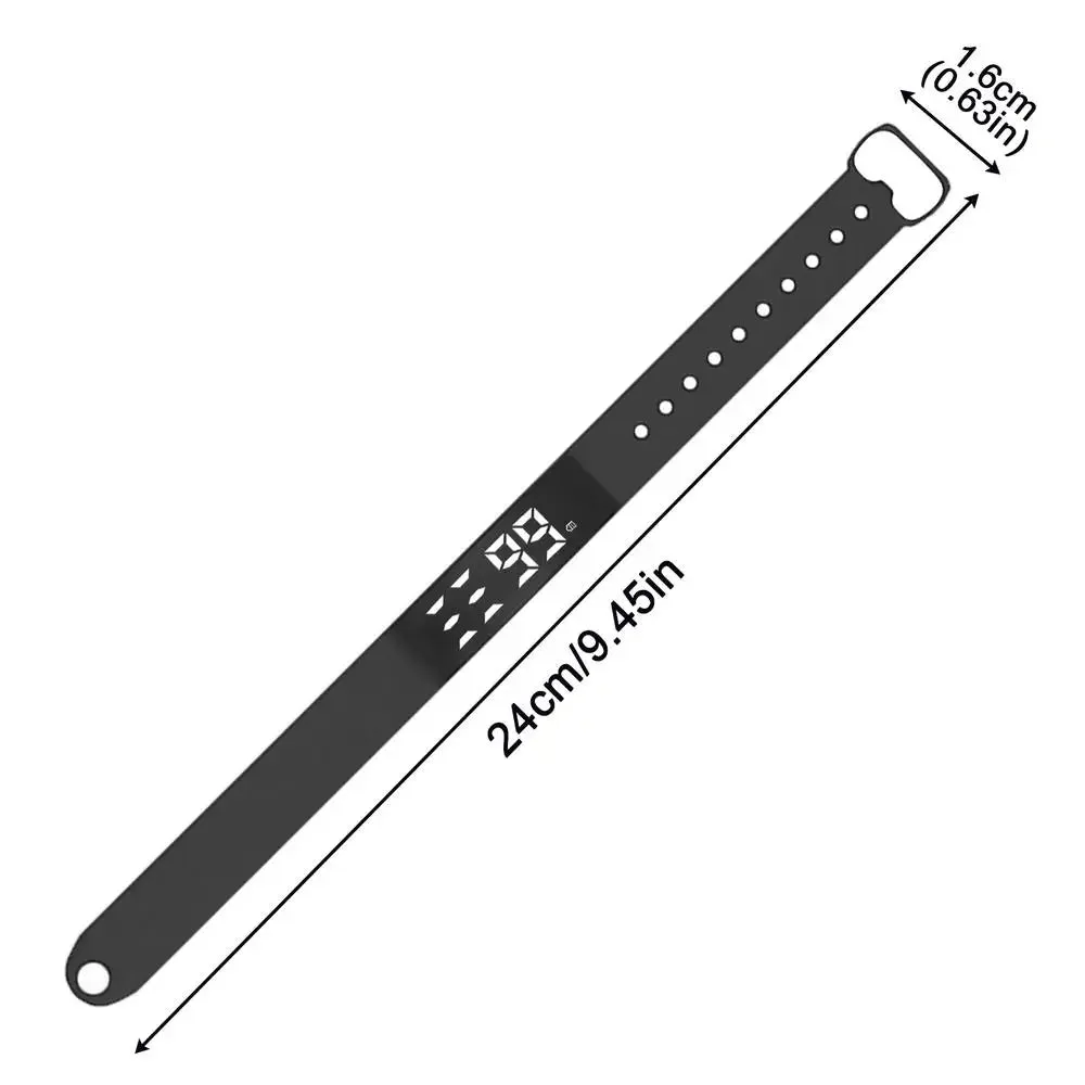 Bracelet Vibrant | Alarme Silencieuse avec Suivi de Santé | Confortable et Pratique pour Adultes et Enfants