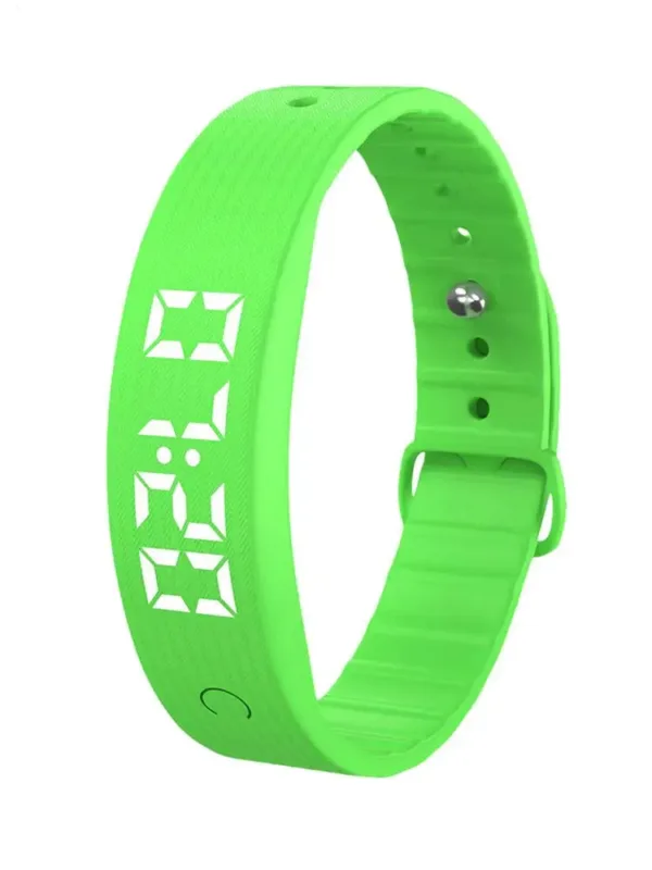 Bracelet Vibrant | Alarme Silencieuse avec Suivi de Santé | Confortable et Pratique pour Adultes et Enfants