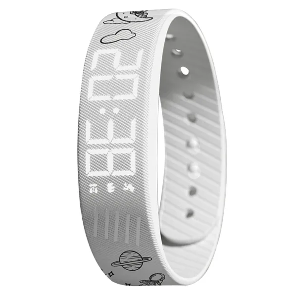 Bracelet Vibrant | Montre d'Alarme Silencieuse avec Réveil Doux | Design Étanche pour Un Réveil Paisible