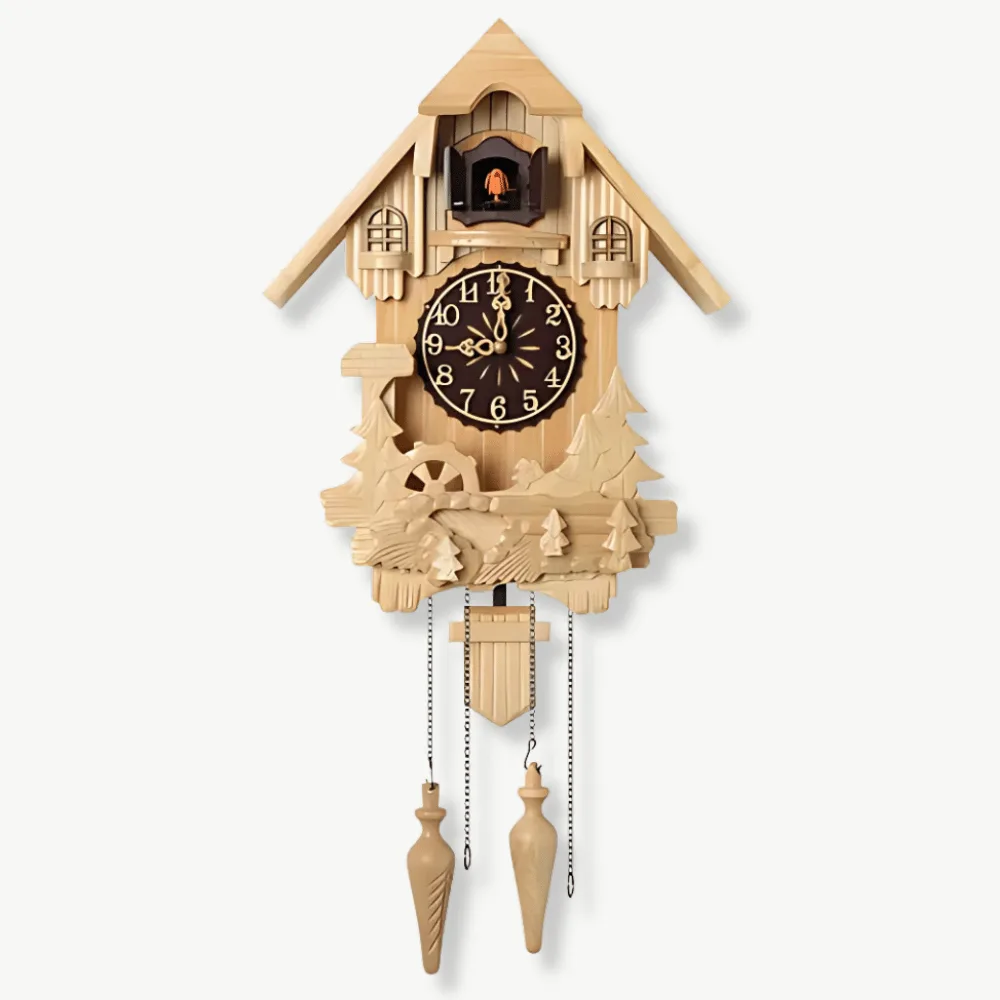 Horloge Coucou Bois de Luxe