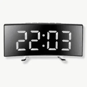 Digitale wandklok led, in wit, groen of rood
