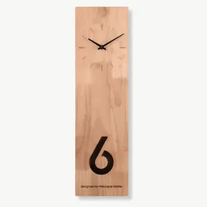 Bamboe ronde wandklok, diverse stijlen en ontwerpen
