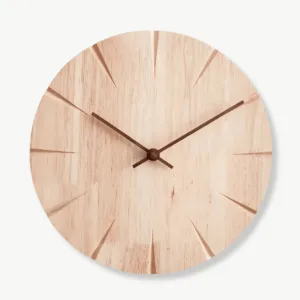 Horloge Murale Bois Sculpté
