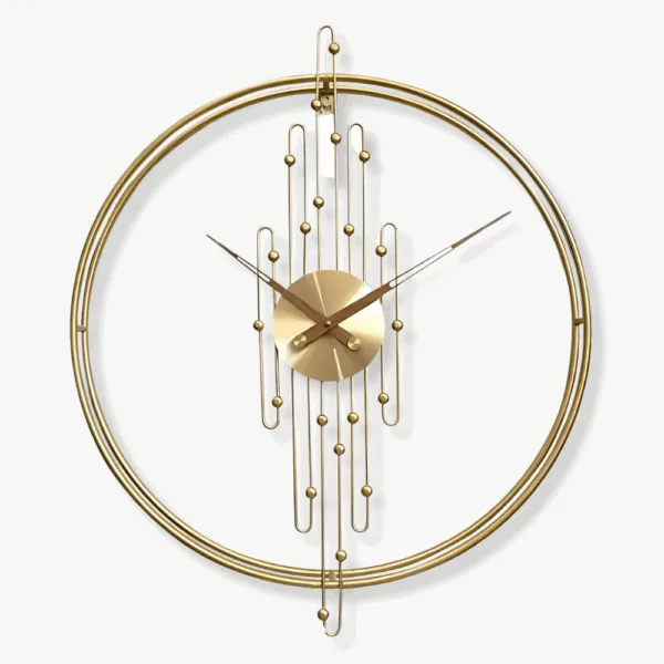 Art deco wandklok, 60 cm