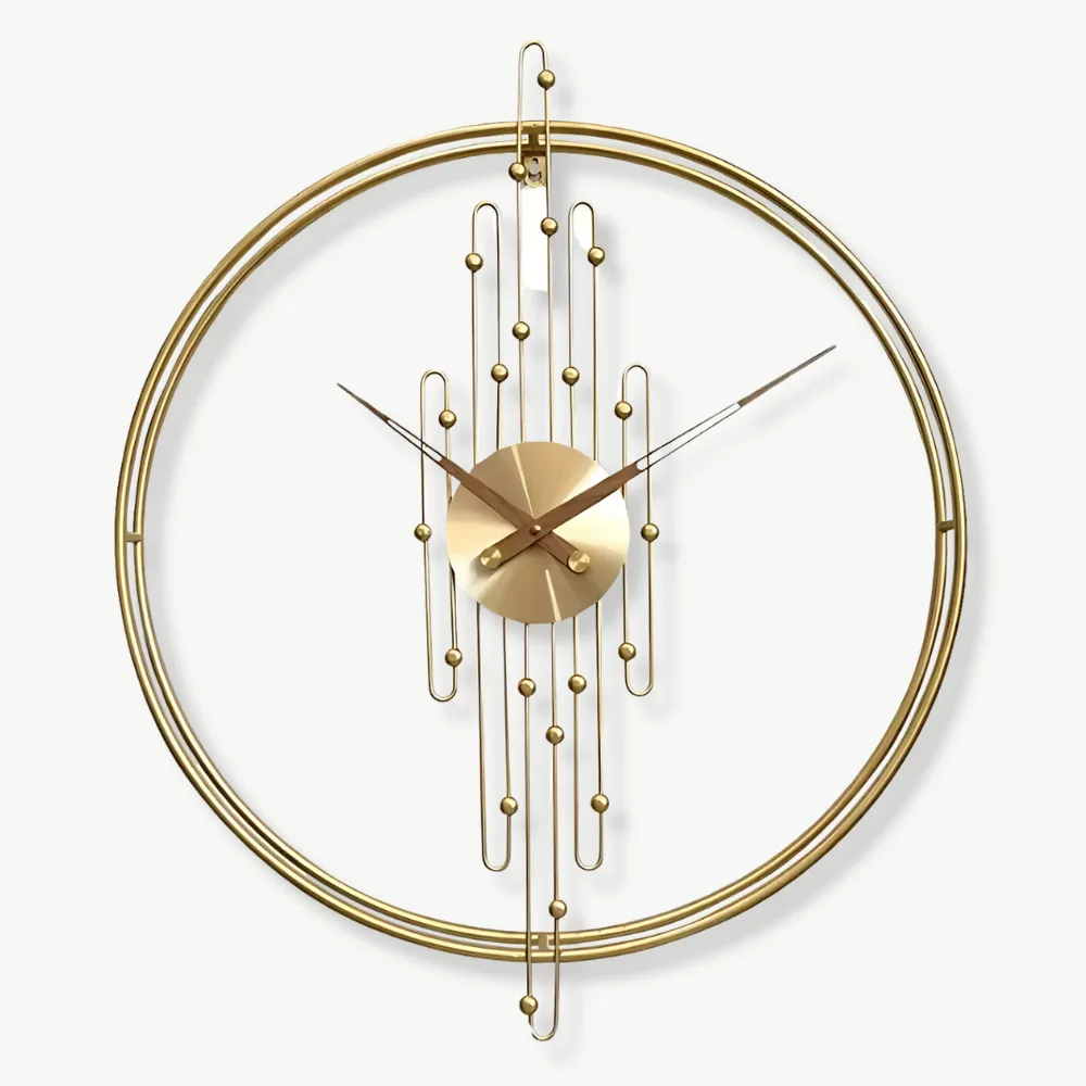 Art deco wandklok, 60 cm