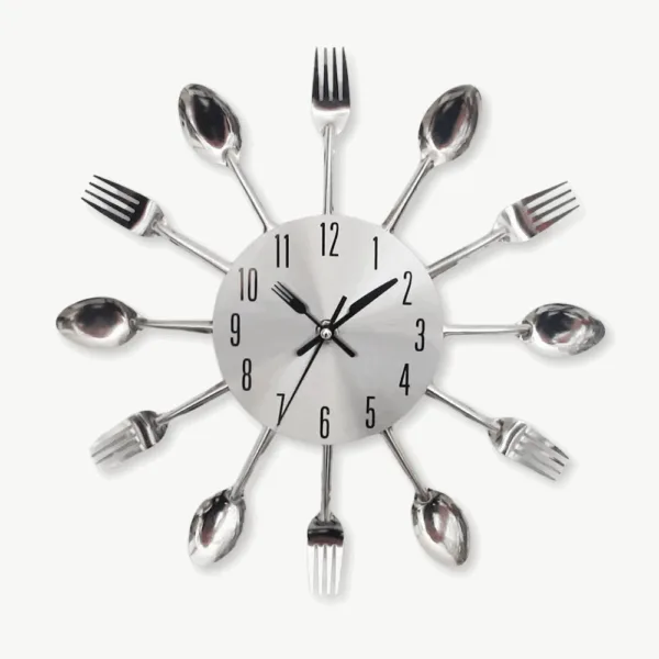 Keuken wandklok, diverse kleuren beschikbaar