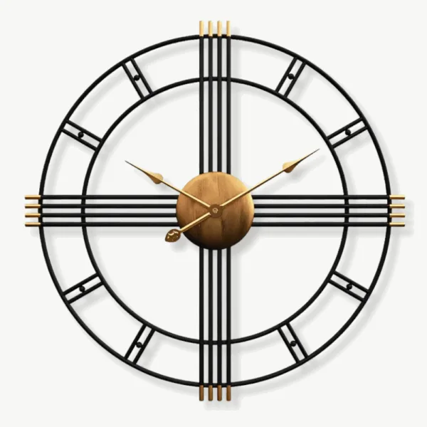 Horloge Murale Design Industrielle