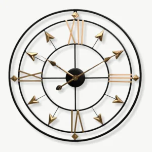 Horloge Murale Design en Métal