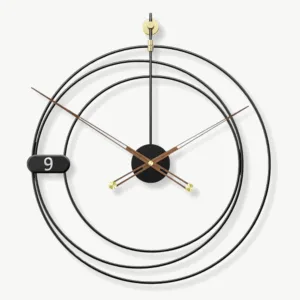 Horloge Murale Géométrique Moderne