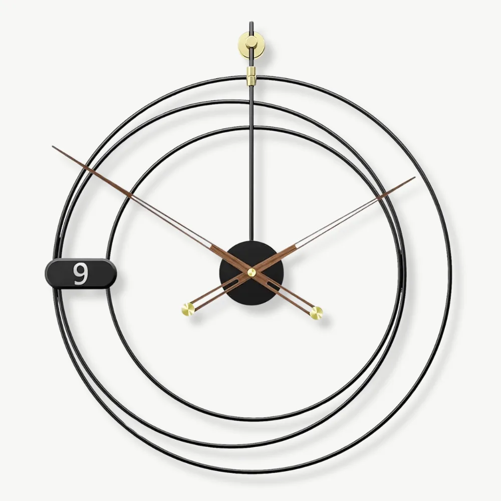 Horloge Murale Géométrique Moderne