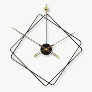 Horloge Murale Losange Design