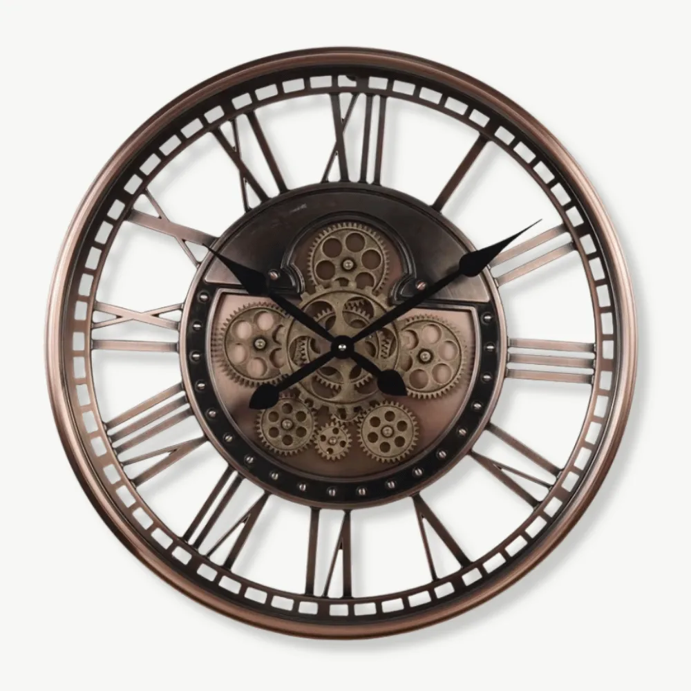 Horloge Murale Mécanique Industrielle