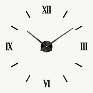 Horloge Murale Stickers 3D