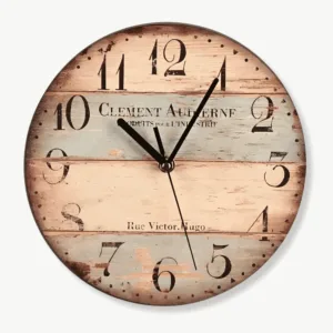 Vintage wandklokken, stijlvol ontwerp