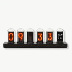 Horloge Nixie Animée Retro