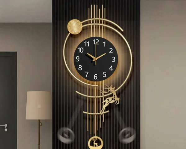 Horloge Murale Design Numérique avec Affichage Clair | Accessoire Moderne pour Salle de Bains
