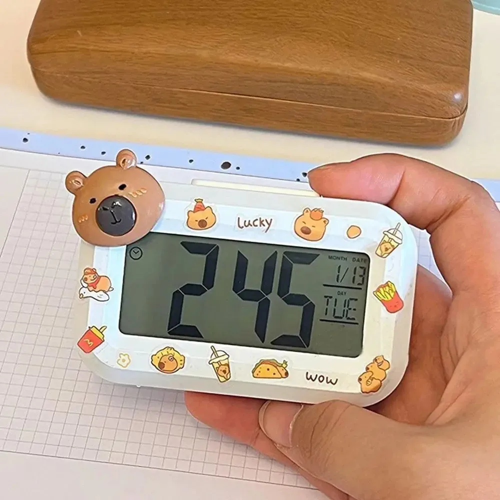 Horloge Numérique Murale LED avec Détecteur de Température | Design Pratique pour Confort et Décoration
