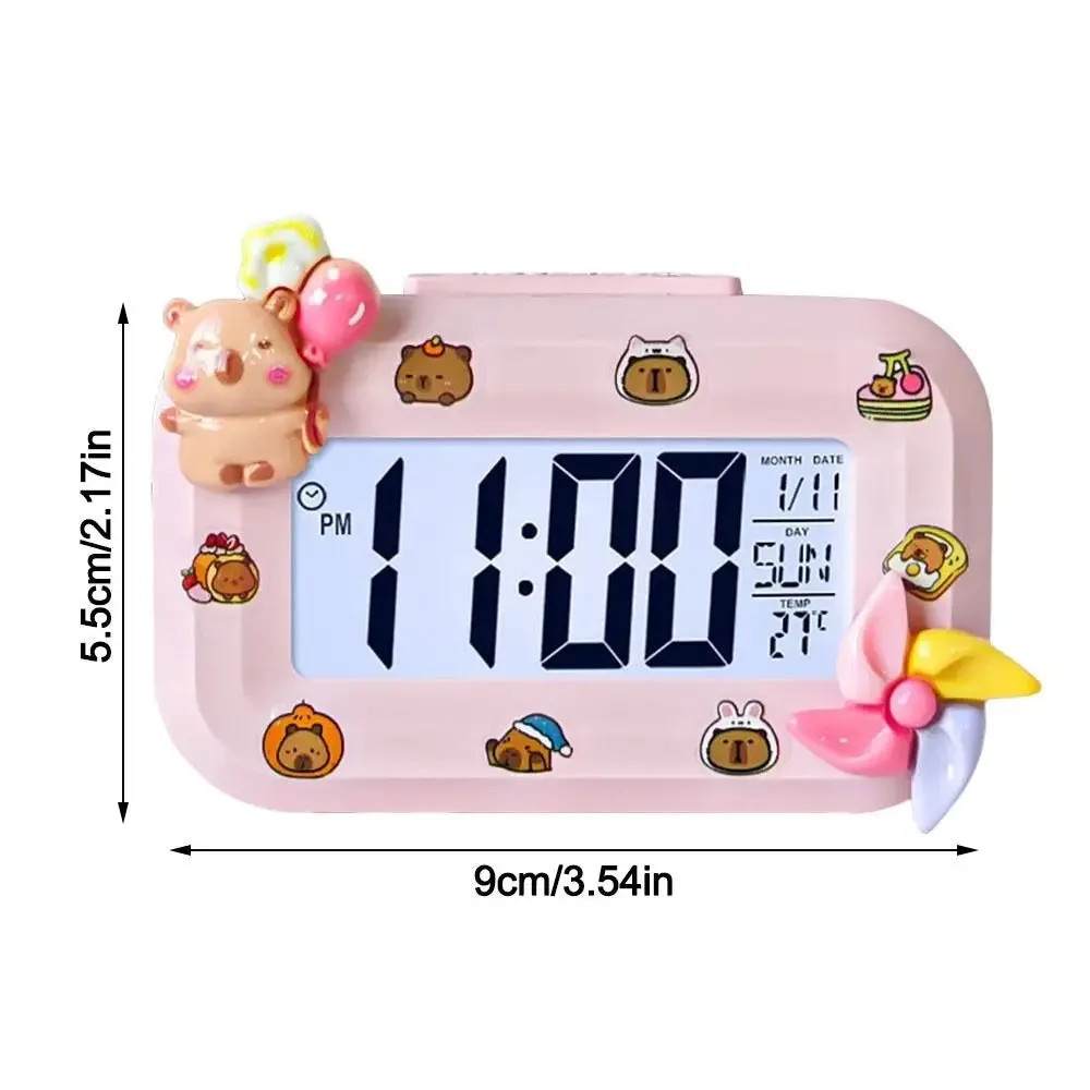 Horloge Numérique Murale LED avec Détecteur de Température | Design Pratique pour Confort et Décoration