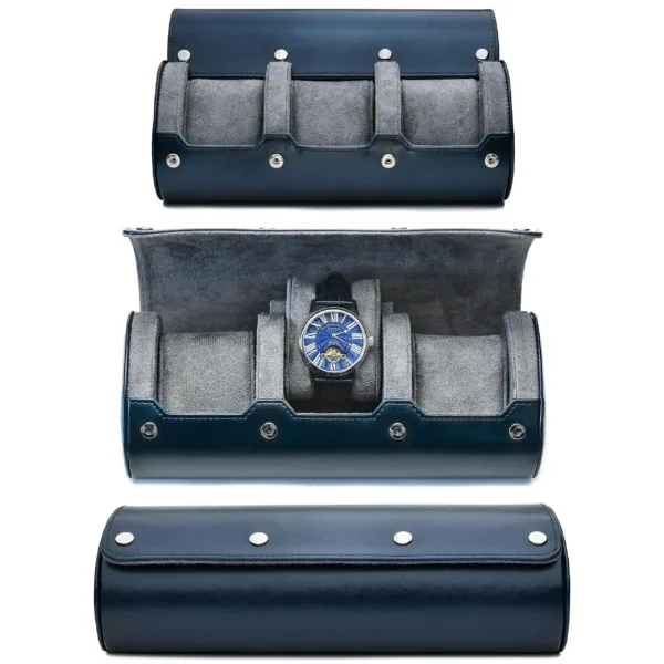 Organisateur de Montres | Étui de Voyage en Cuir PU avec 6 Fentes | Protection Optimale pour Collection de Montres