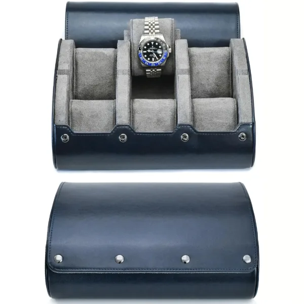 Organisateur de Montres | Étui de Voyage en Cuir PU avec 6 Fentes | Protection Optimale pour Collection de Montres