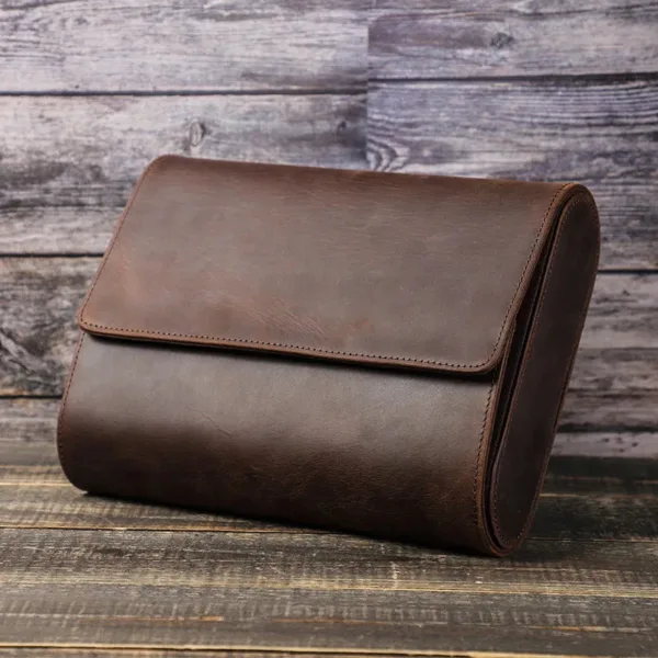 Organisateur de Montres en Cuir Véritable | Boîte Élégante pour 6 Montres avec Fermeture Sécurisée pour Protection et Style