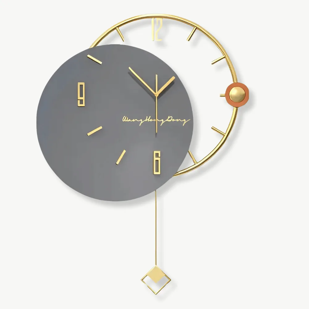 Pendule Murale Design Décalé