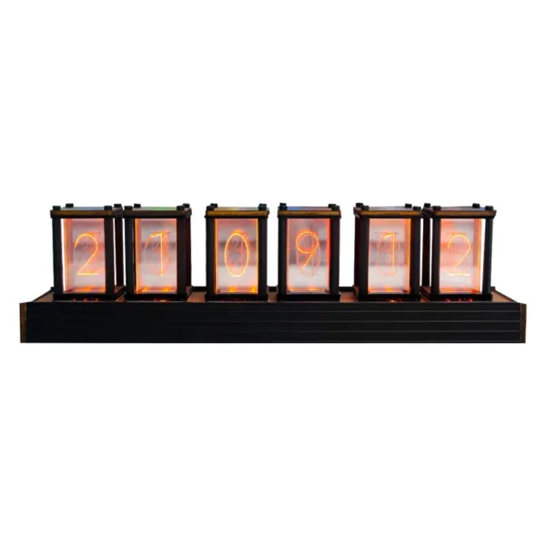 Nixie tube, retro futuristische klok