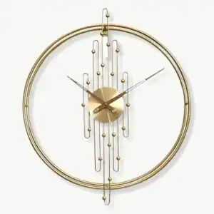 Art deco wandklok, 60 cm