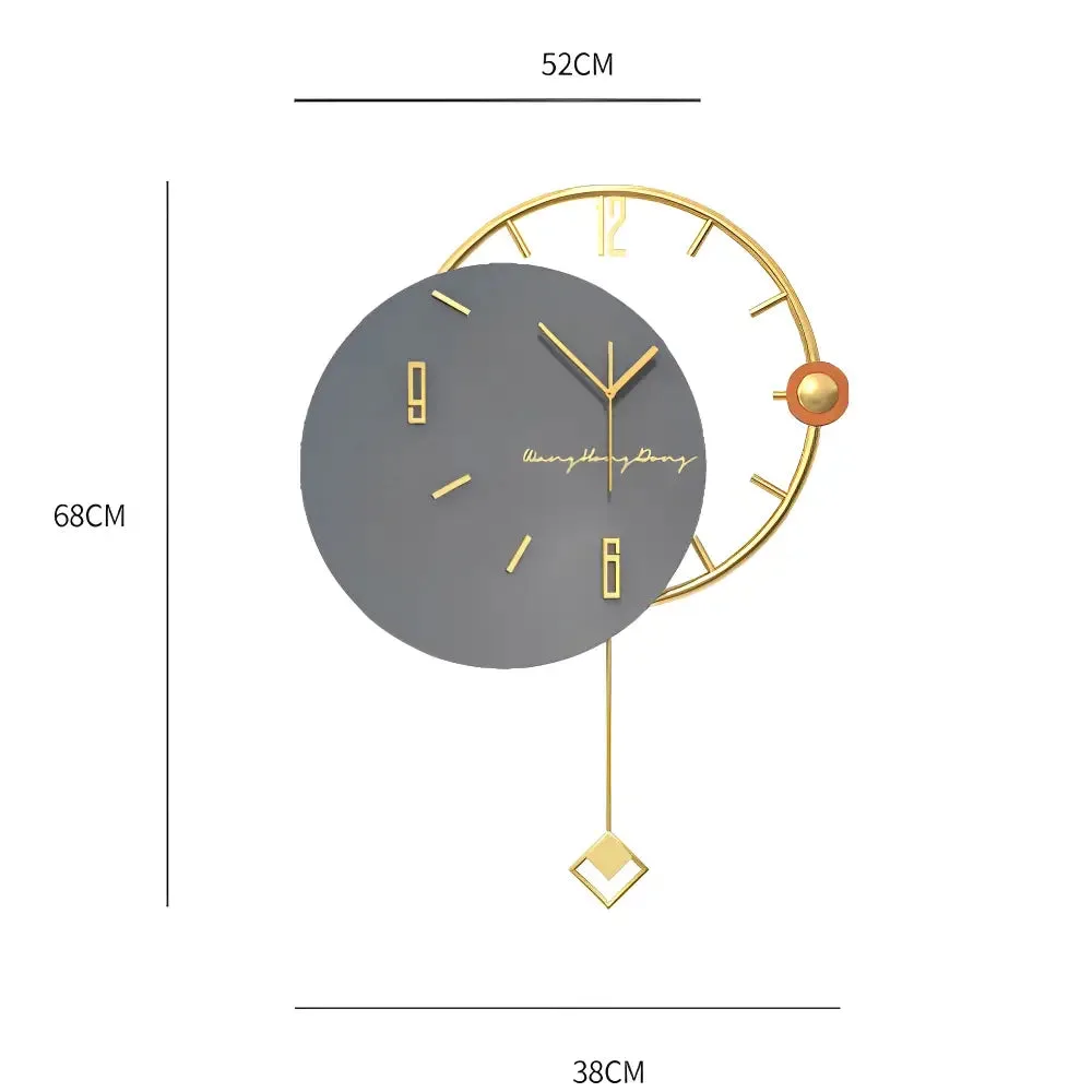 Pendule Murale Design Décalé