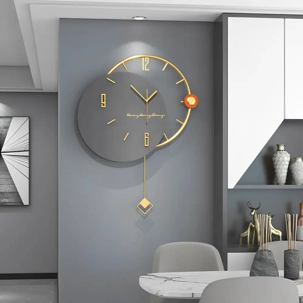 Pendule Murale Design Décalé