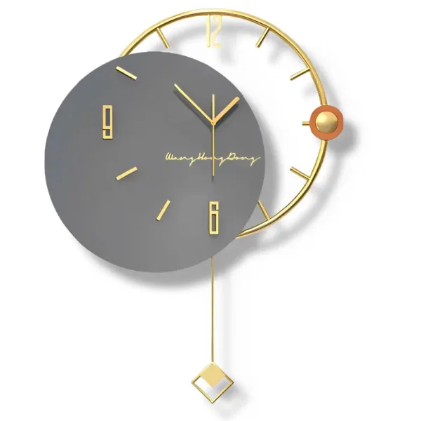 Pendule Murale Design Décalé