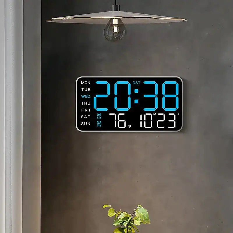 Digitale wandklokken, met volledige weergave, foto 3