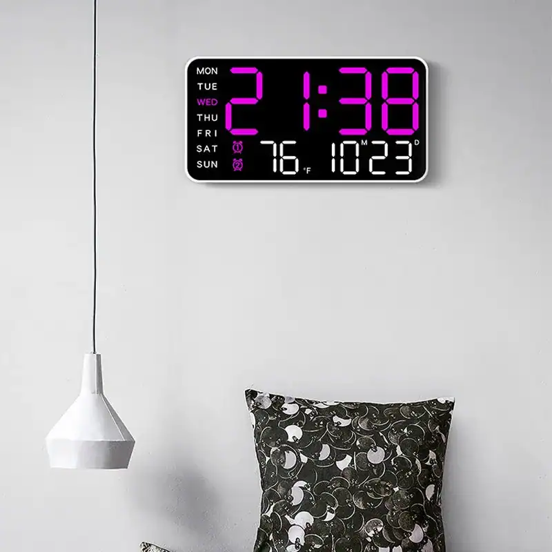 Digitale wandklokken, met volledige weergave, foto 6