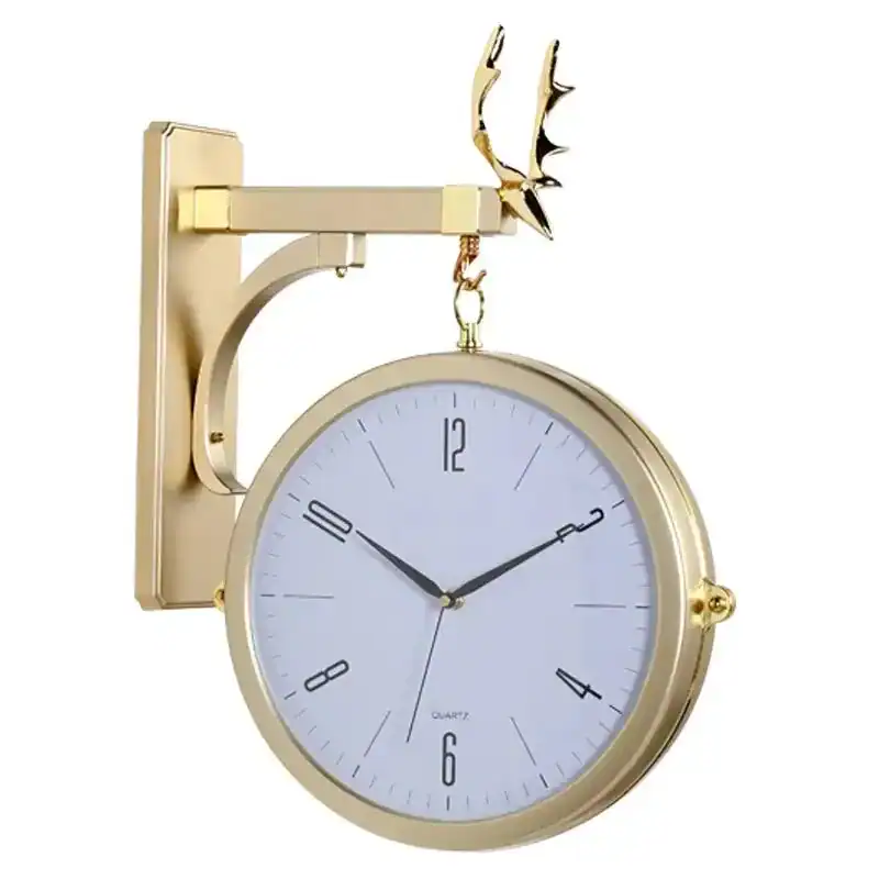 Dubbelzijdige wandklok modern, in zes kleurcombinaties, foto 9