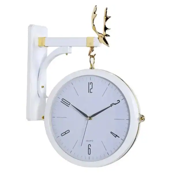 Dubbelzijdige wandklok modern, in zes kleurcombinaties, foto 11