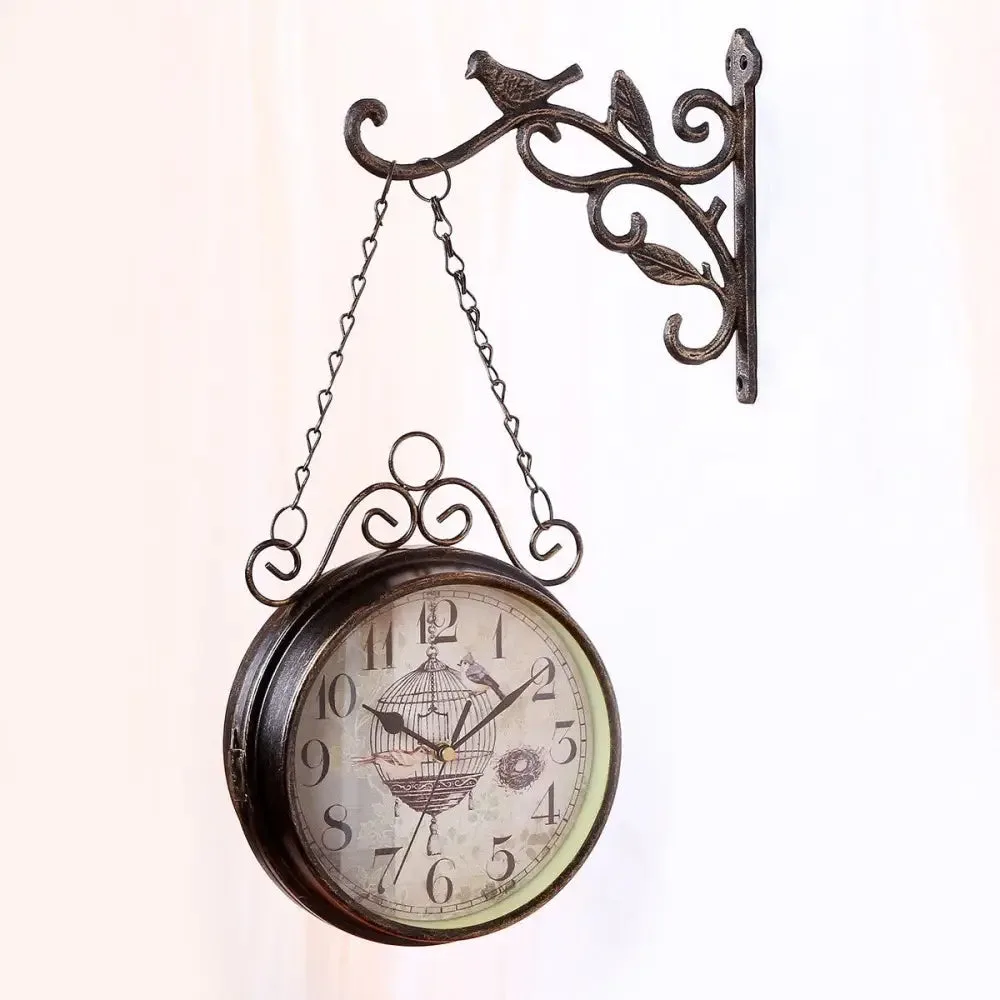 Horloge Double Face Ancienne