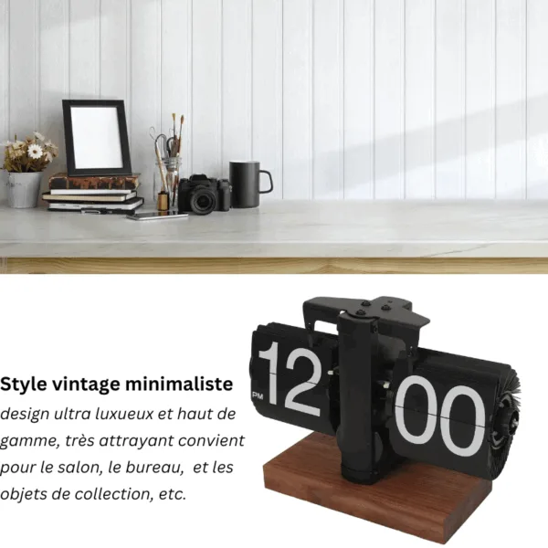 Horloge Flip Vintage Automatique