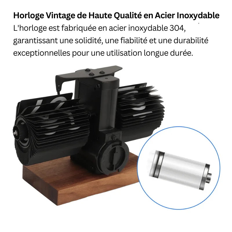 Horloge Flip Vintage Automatique