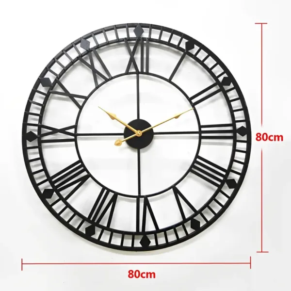 Grande Horloge Murale 80 cm