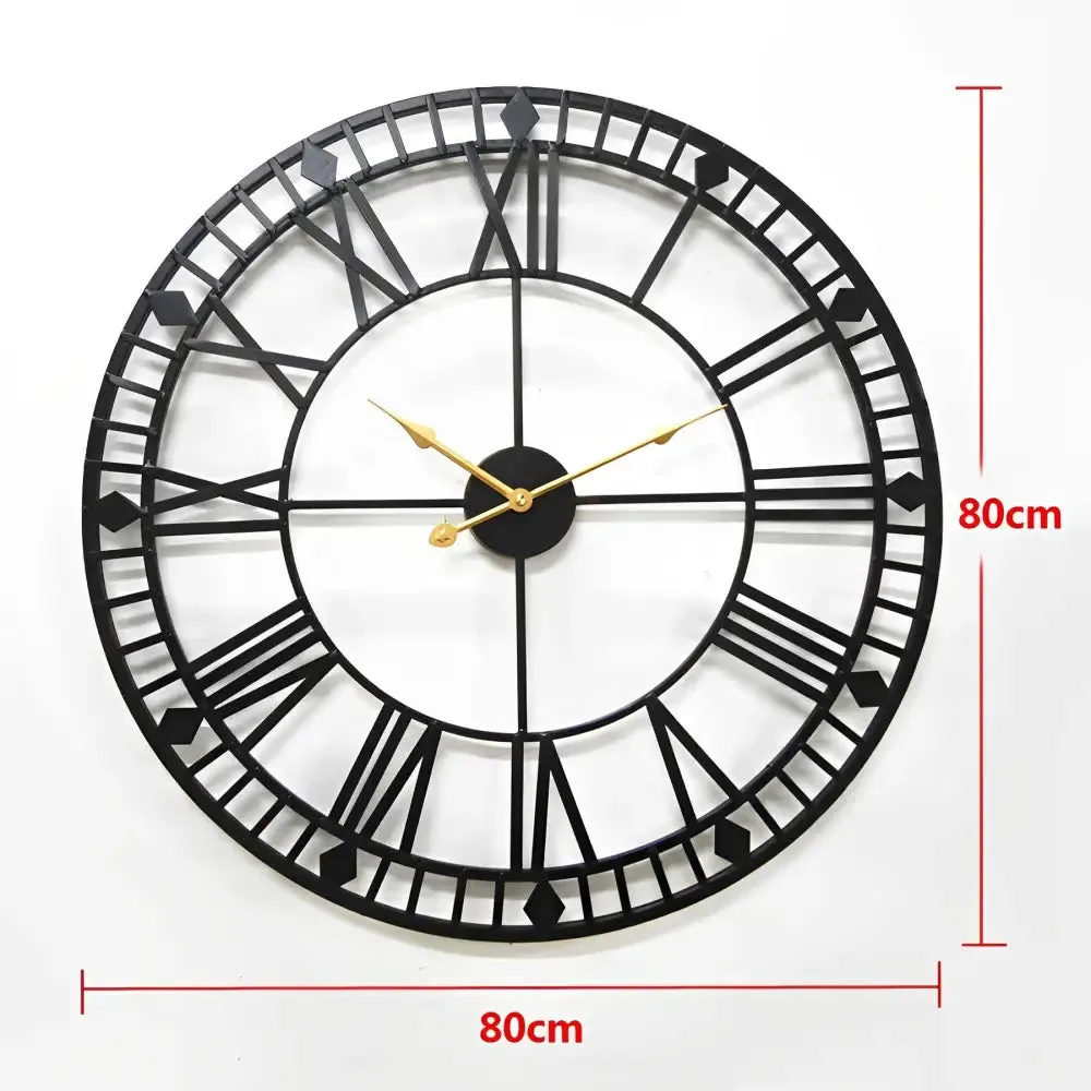 Grande Horloge Murale 80 cm