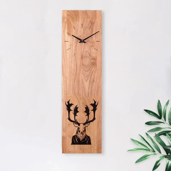 Bamboe ronde wandklok, diverse stijlen en ontwerpen