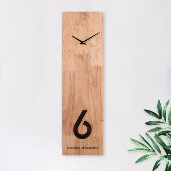 Bamboe ronde wandklok, diverse stijlen en ontwerpen