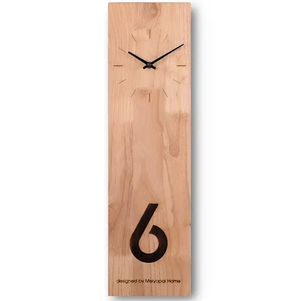 Bamboe ronde wandklok, diverse stijlen en ontwerpen