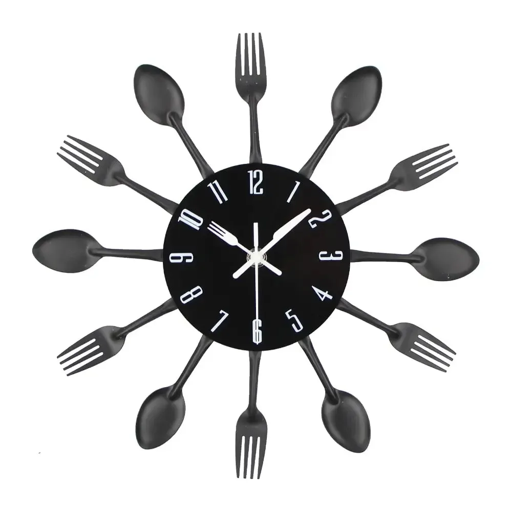 Keuken wandklok, diverse kleuren beschikbaar