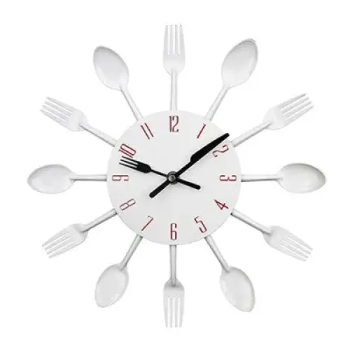Keuken wandklok, diverse kleuren beschikbaar