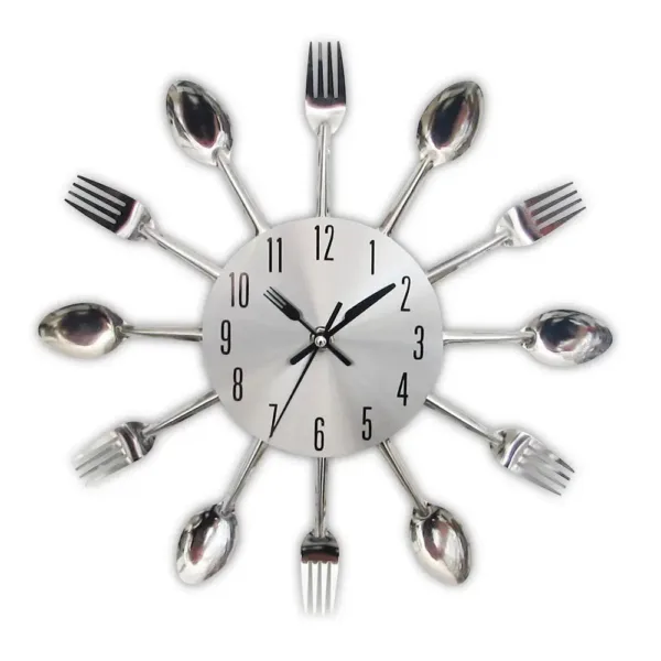 Keuken wandklok, diverse kleuren beschikbaar