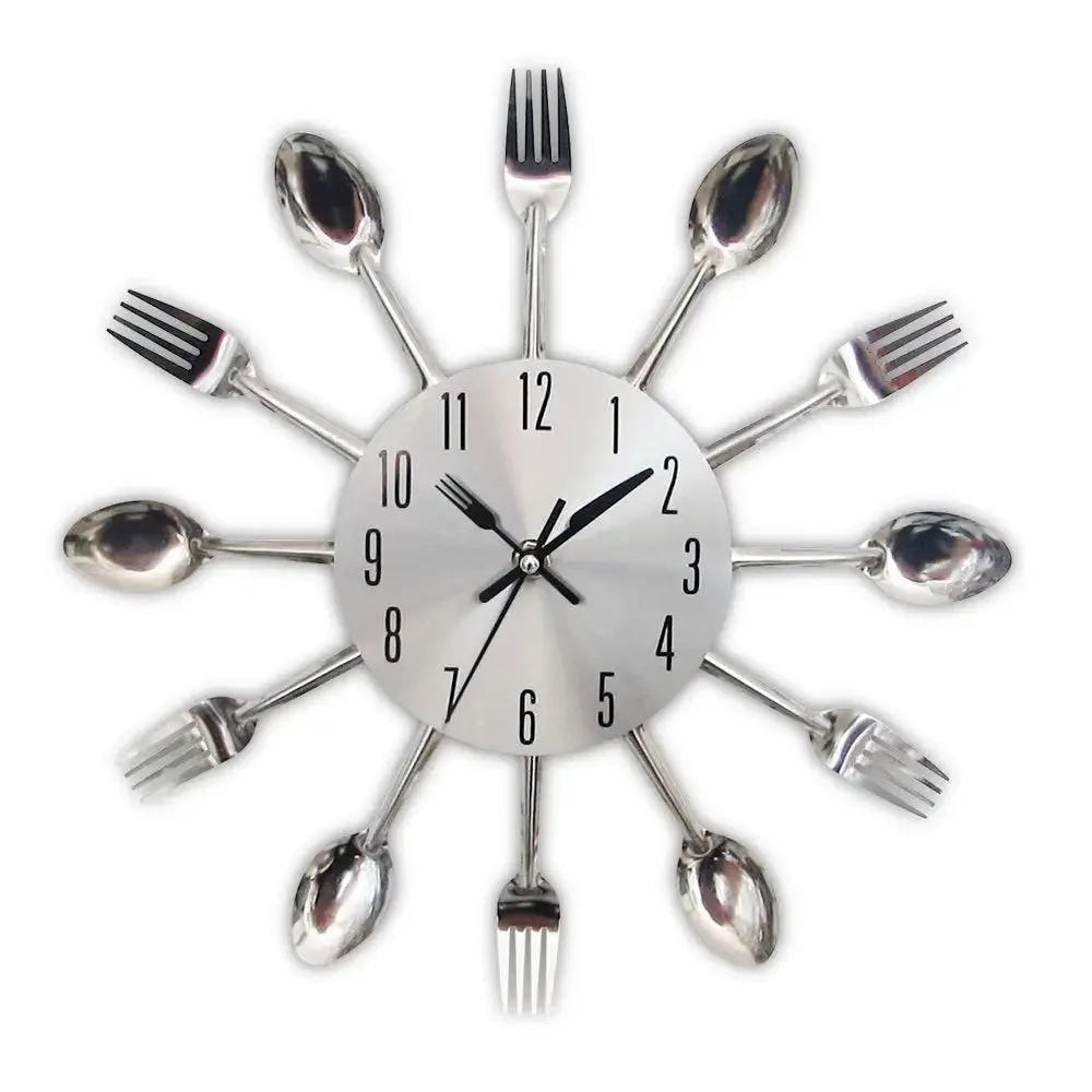 Keuken wandklok, diverse kleuren beschikbaar