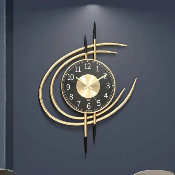 Luxe wandklok, modern design, grote afmetingen