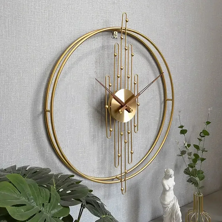 Art deco wandklok, 60 cm